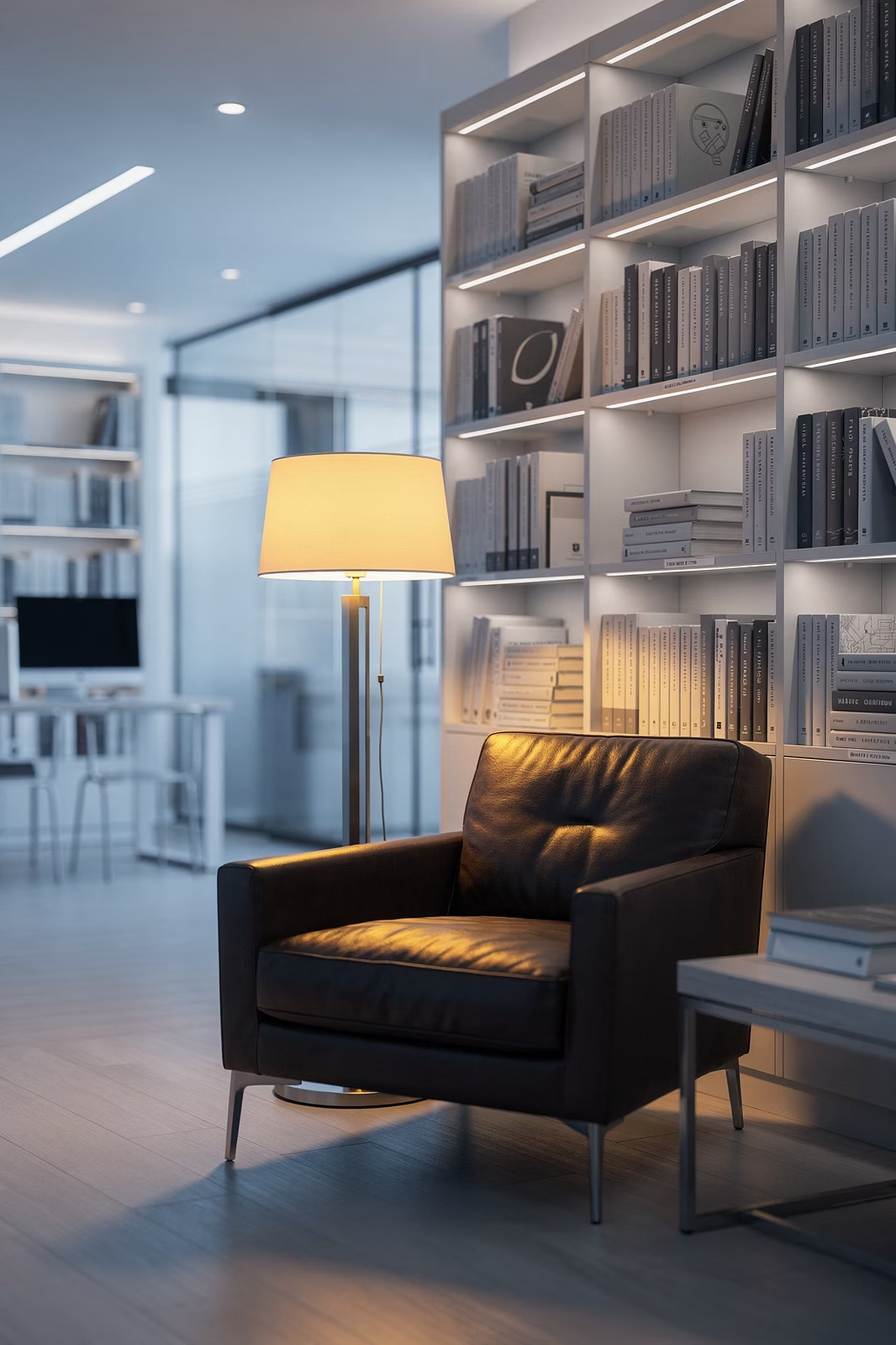 Libreria con poltrona — La Collana MAPED